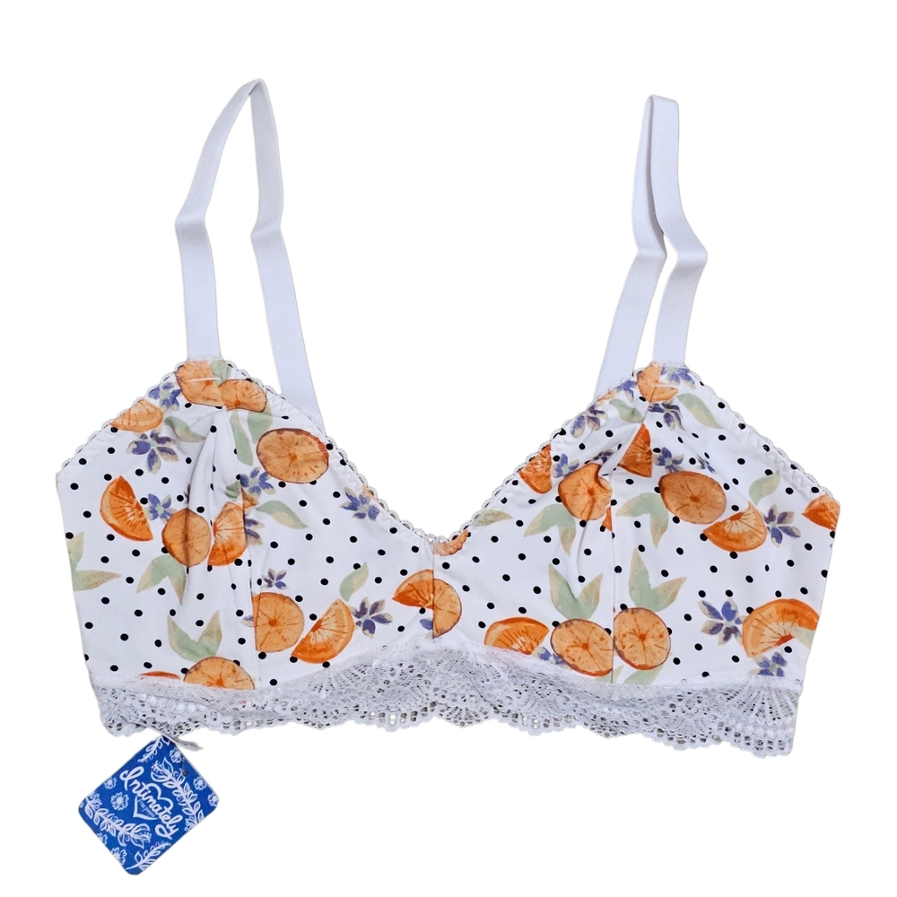 Free People Mari Printed Bralette Womens Medium - Picture 1 of 8